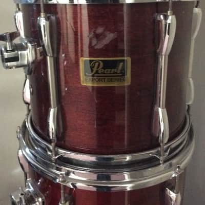 Used Pearl Export Series 5 Piece Drum Set with Hardware image 4
