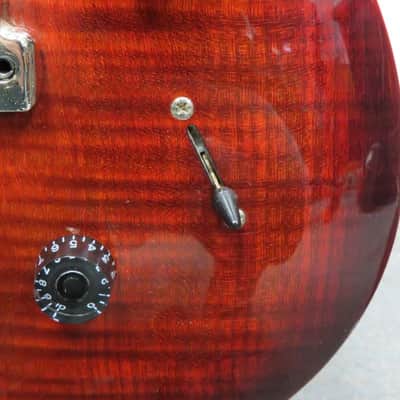 PRS SE Custom 24 2018 - Fire Red Burst Electric Guitar w/ Soft Case image 9