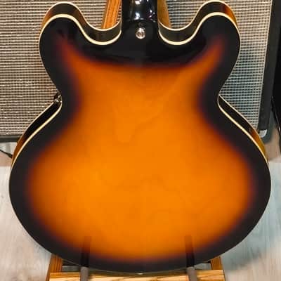 Epiphone Casino 2021 Vintage Sunburst signed by Carlos Raya image 15