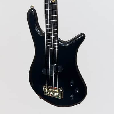 Spector Euro Ian Hill Judas Priest 50th Anniversary 4 String Signature Electric Bass Guitar - Black image 3