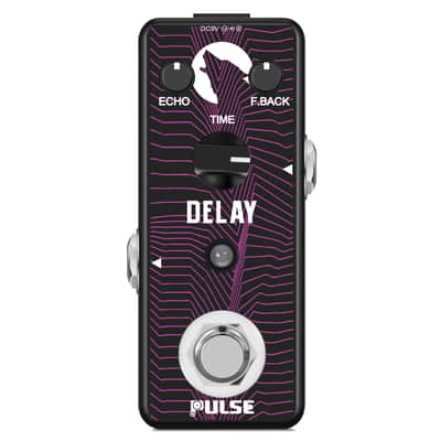 Pulse Delay PT-14 Analog Vintage Delay Guitar Effect Pedal True Bypass image 1