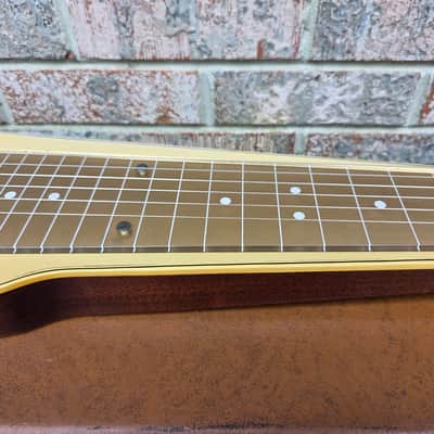 Vintage 1951 Gibson Ultratone Lap Steel Electric Guitar w/ Original Geib Hardshell Case, Hang Tag! image 8