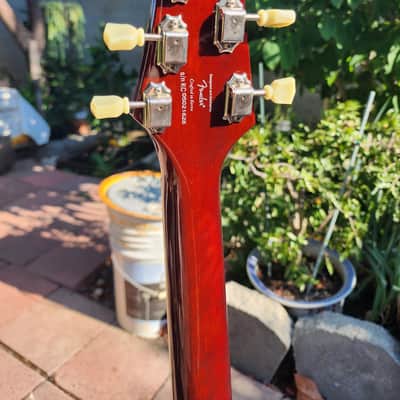 Squier Esprit – Flame Maple Cherry Sunburst – OHSC image 5