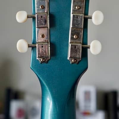 Gibson Custom Shop CME 1963 SG Special Reissue Pelham Blue Murphy Lab Ultra Light Aged 2020 image 14