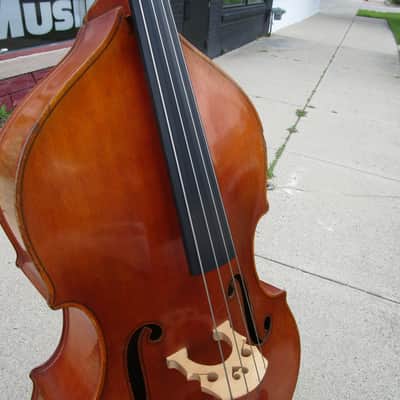 Kay Kraftsman 3/4 Upright Bass 1945 B-385 Chubby Jackson model aka Switch Master Pickup SE Michigan image 3