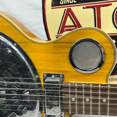 Galveston Singlecut Acoustic Electric Resonator Guitar image 3