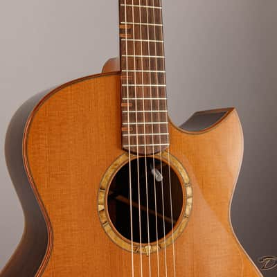 2012 Bashkin Grand Concert, Brazilian Rosewood/Lucky Strike Redwood image 7