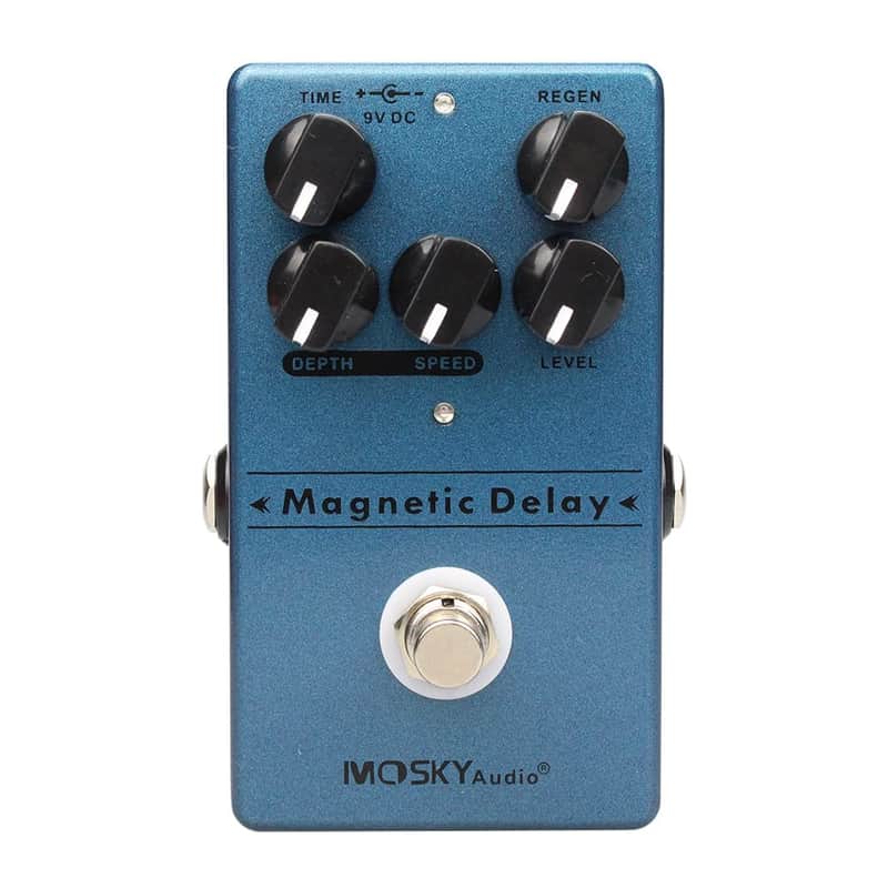 Mosky Audio Delay Echo Guitar Effect Mini Guitar Parts Pedal Effector True bypass (Magnetic Delay) image 1