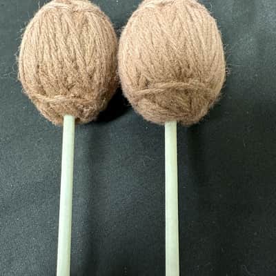 Vintage Musser M-10 Mallets, Soft Brown, 2-Step Handles, 1970s-80s - EXCELLENT image 3