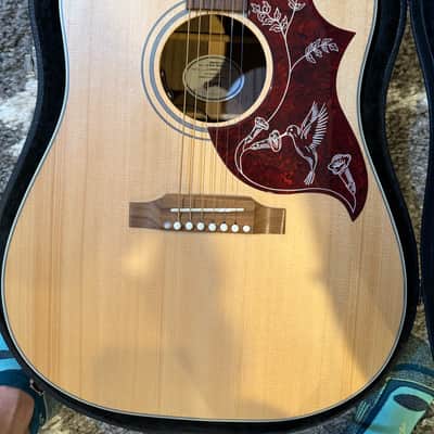 Gibson Hummingbird Studio Walnut 2023 - Satin Natural - upgraded electronics image 1