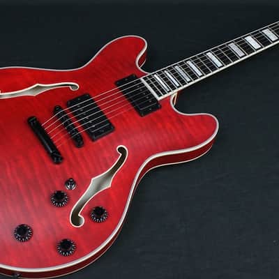 2015 Eastman T486-ED w/ HSC, Rare El Diablo Model! Red Satin Finish T486 NEW! #30428 image 2