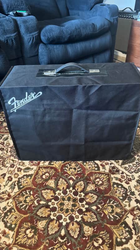 Fender '68 Custom Pro Reverb 2-Channel 22-Watt 1x12" Guitar Combo 2013 - Present - Black image 1