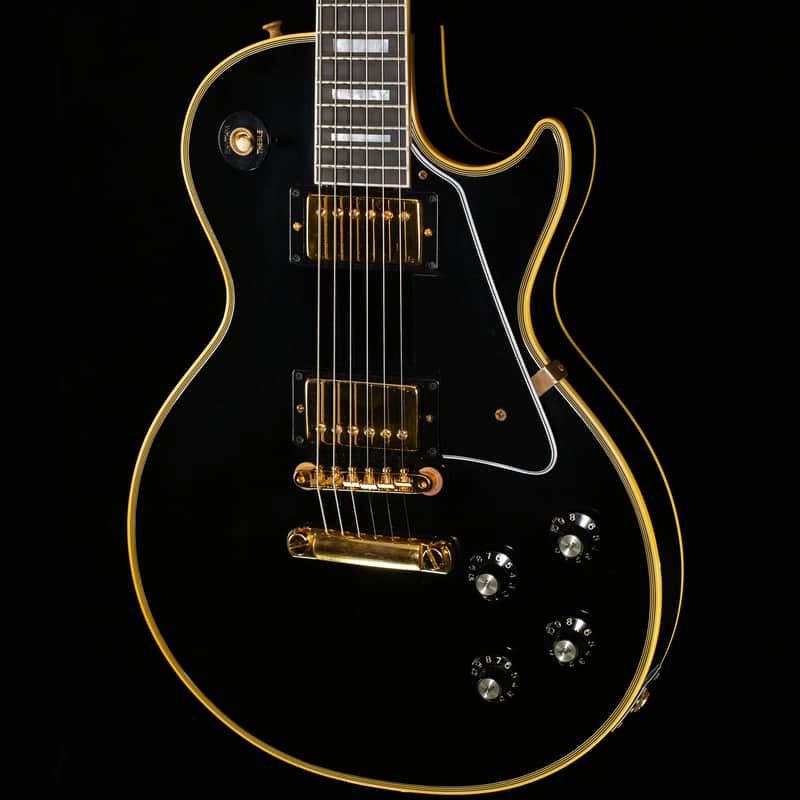 Gibson Custom Shop 1968 Les Paul Custom Reissue Murphy Lab Ultra Light Aged Ebony (288) image 1