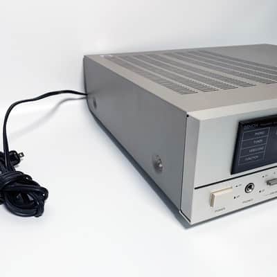 Vintage Denon DRA-350 Solid State Tuner Amplifier Silver Stereo Receiver Amplifier 36 Watts image 4