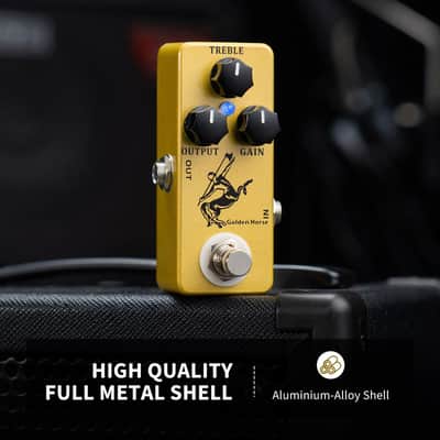 MOSKY Golden Horse Overdrive Effect Pedal Boost Guitar Effect Pedal with True Bypass for Electric Guitar image 6