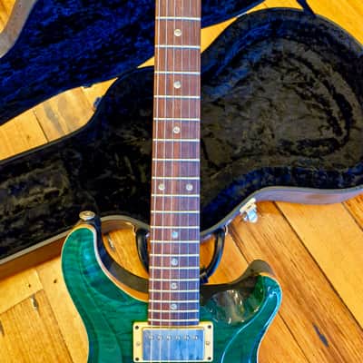 PRS McCarty - Translucent Green Flame Top image 3