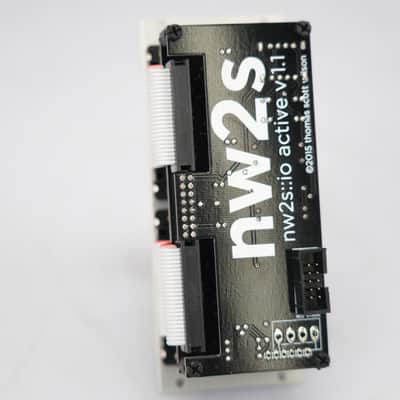 nw2s nw2s::io Eurorack Input/Output Module w/ Patch Cables! #58924 image 7