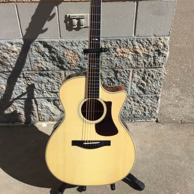 Eastman AC322CE Solid Sapele/Sitka Spruce Grand Auditorium Cutaway with Electronics Natural image 2