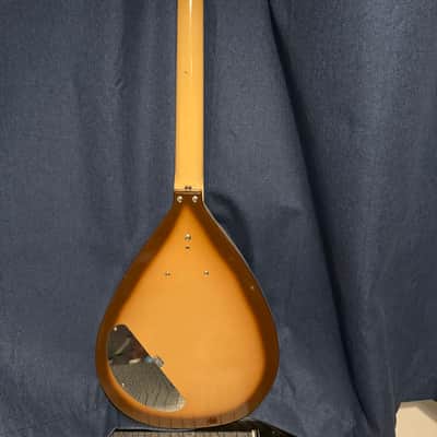 Danelectro Bellzouki 7010 Single Pickup 12-String 1961 - 1969 - Brown Burst image 2