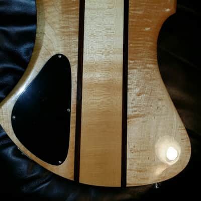 BC Rich USA Vintage Mockingbird Bass 1978 & 1979 Natural Maple image 7