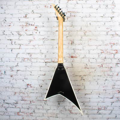 Jackson - 2014 JS Series Rhoads JS32T FSR - Electric Guitar - Black with White Bevels - USED image 8
