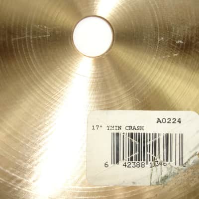 Zildjian A0224 A Series 17" Thin Crash Cymbal image 10