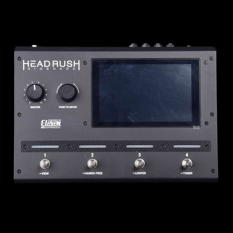 Headrush Gigboard Multi-Effect Unit/Amp Modeler 2018 - Black image 1