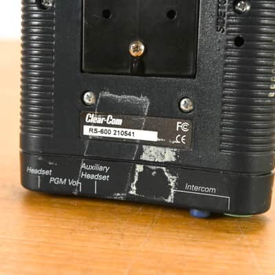 Clear-Com RS-602 Two-Channel Intercom Belt Pack CG01ZY4 image 8