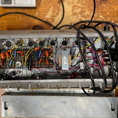 Gibson GA-20RVT Minuteman 12-Watt 1x12" Guitar Combo 1965 - 1967 - Black -- TWO AMPS FOR OVERHAUL image 9
