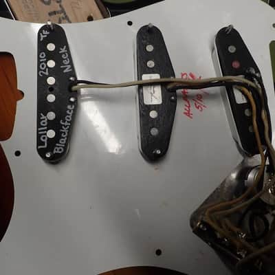 Fender Style Parts Strat Allparts /Fender / Lollar Strat Style 2000's - 2 tone Sunburst image 2