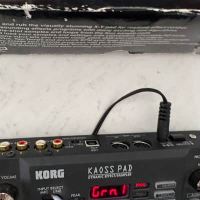 Korg KP3 Kaoss Pad 3 Dynamic Effect / Sampler 2000s - Black image 8