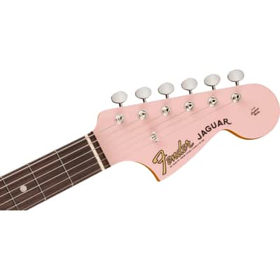 Fender Vintera III Mid 60s Jaguar Guitar w/ Gig Bag - Shell Pink image 6