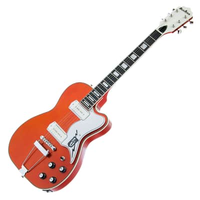 Airline Guitars Tuxedo Copper image 5