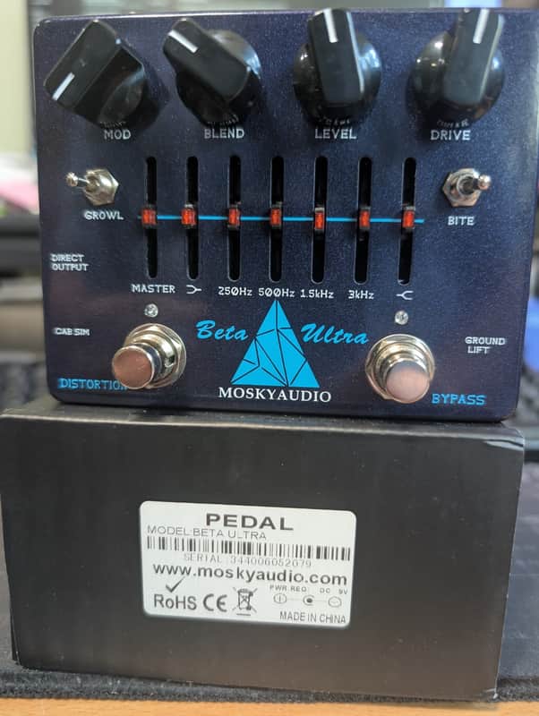 Mosky Audio Beta Ultra Bass Preamp - Purple image 1