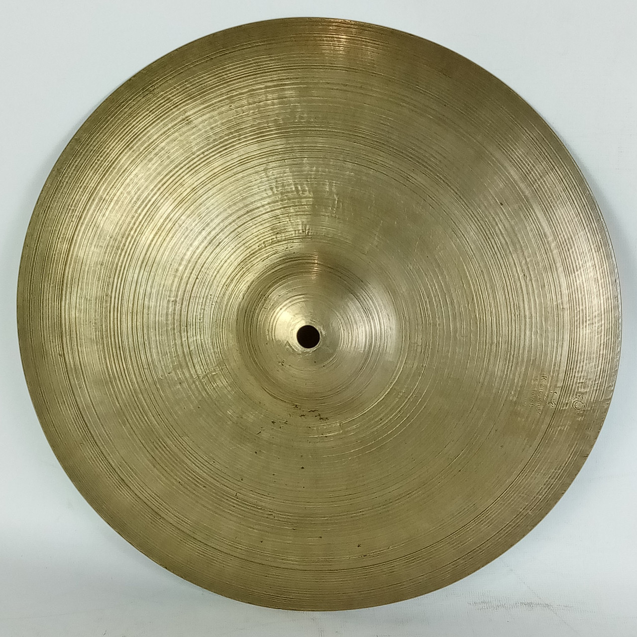 Zildjian K Istanbul 14"932g Thin Hi-Hat Cymbal Vintage 50s Turkey Hand Hammered — main photograph