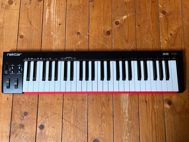 Nektar SE49 USB MIDI Keyboard Controller 2021 - Black image 1