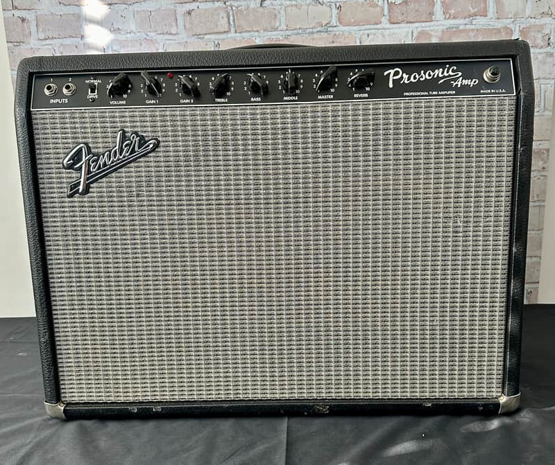 Fender Prosonic Amp 2-Channel 60-Watt 2x10" Guitar Combo