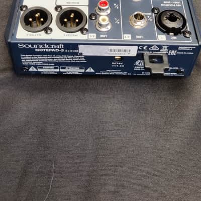 Soundcraft Notepad 5 Analog Mixer image 2