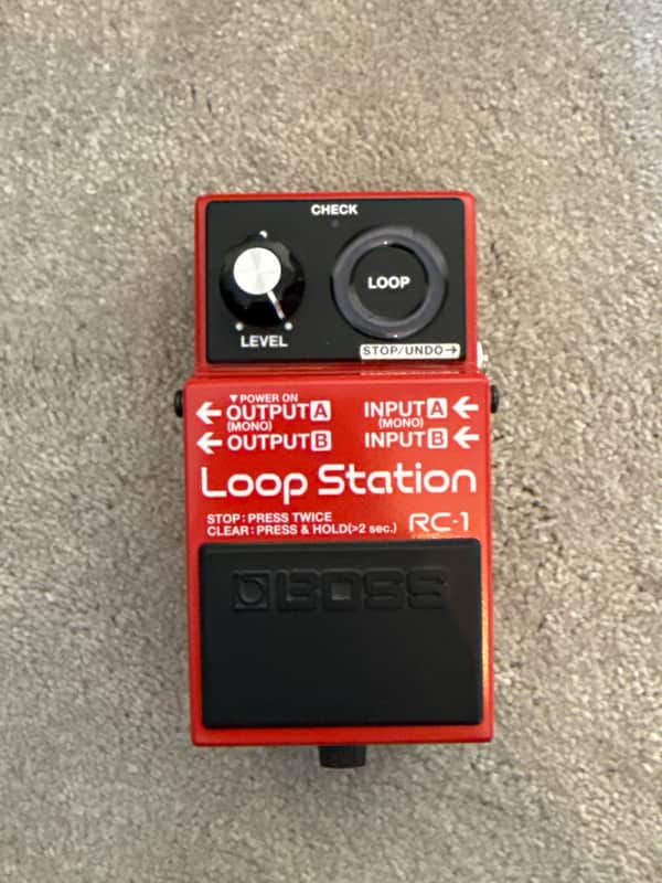 Boss RC-1 Loop Station 2014 - Present Red image 1