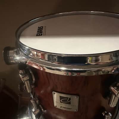 RARE - MINT - Sonor Designer 1996 - Bubinga Wood 4pc w/HSCs image 6
