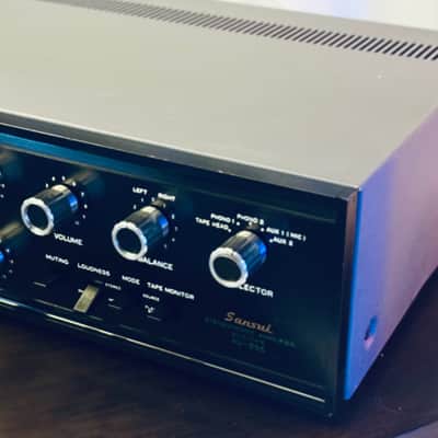 💥💥💥 Vintage Sansui AU-555 Stereo Amplifier - Serviced + Cleaned image 5