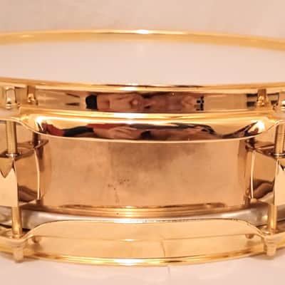 PEARL (SEE VIDEO) BRASS PICCOLO SNARE DRUM WITH BRASS HDWE-FREE SHIP TO C-USA! image 8