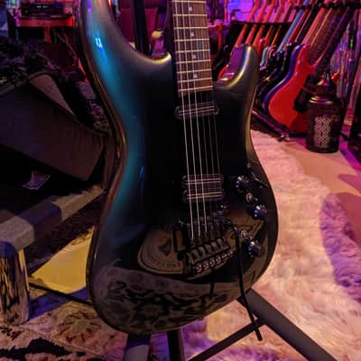 Fender Heartfield EX1 1989 MIJ Fujigen - EX-1 Black Pearl Burst Gotoh Floyd Rose Made in Japan image 5