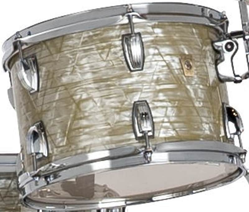 Ludwig *Pre-Order* Classic Maple 8x10" Olive Pearl Rack Tom Tom Drum Atlas Mount | Made in the USA | Special Order | Authorized Dealer image 1