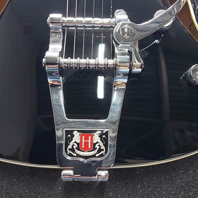 HAGSTROM Tremar Viking Deluxe, Black Gloss image 15