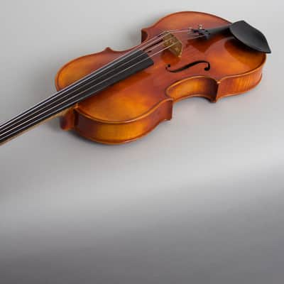 William Lewis & Son Ton-Klar The Dancla 16 1/2" No. 2523 Viola c. 1960's - Dark Amber Varnish image 7