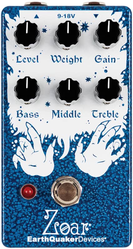 EarthQuaker Devices Zoar Dynamic Audio Grinder Distortion Pedal image 1