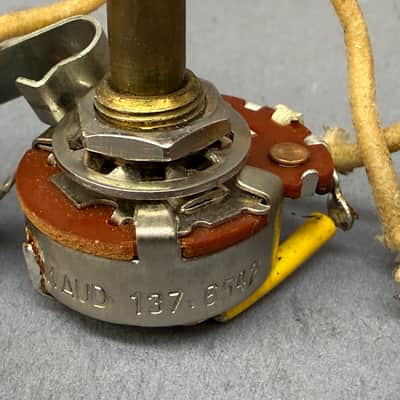 Fender Telecaster Precision Bass CTS Pots/Capacitor/Jack 1965 image 3