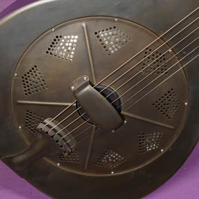 2014 National NRP Steel 12-Fret Resonator Guitar (VIDEO! Fresh Work, Ready) image 7