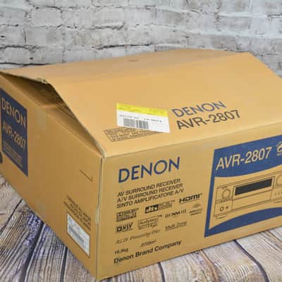 DENON AVR-2807 7.1 Channel HDMI Surround AV Home Theater Receiver w. Phono In !! image 12